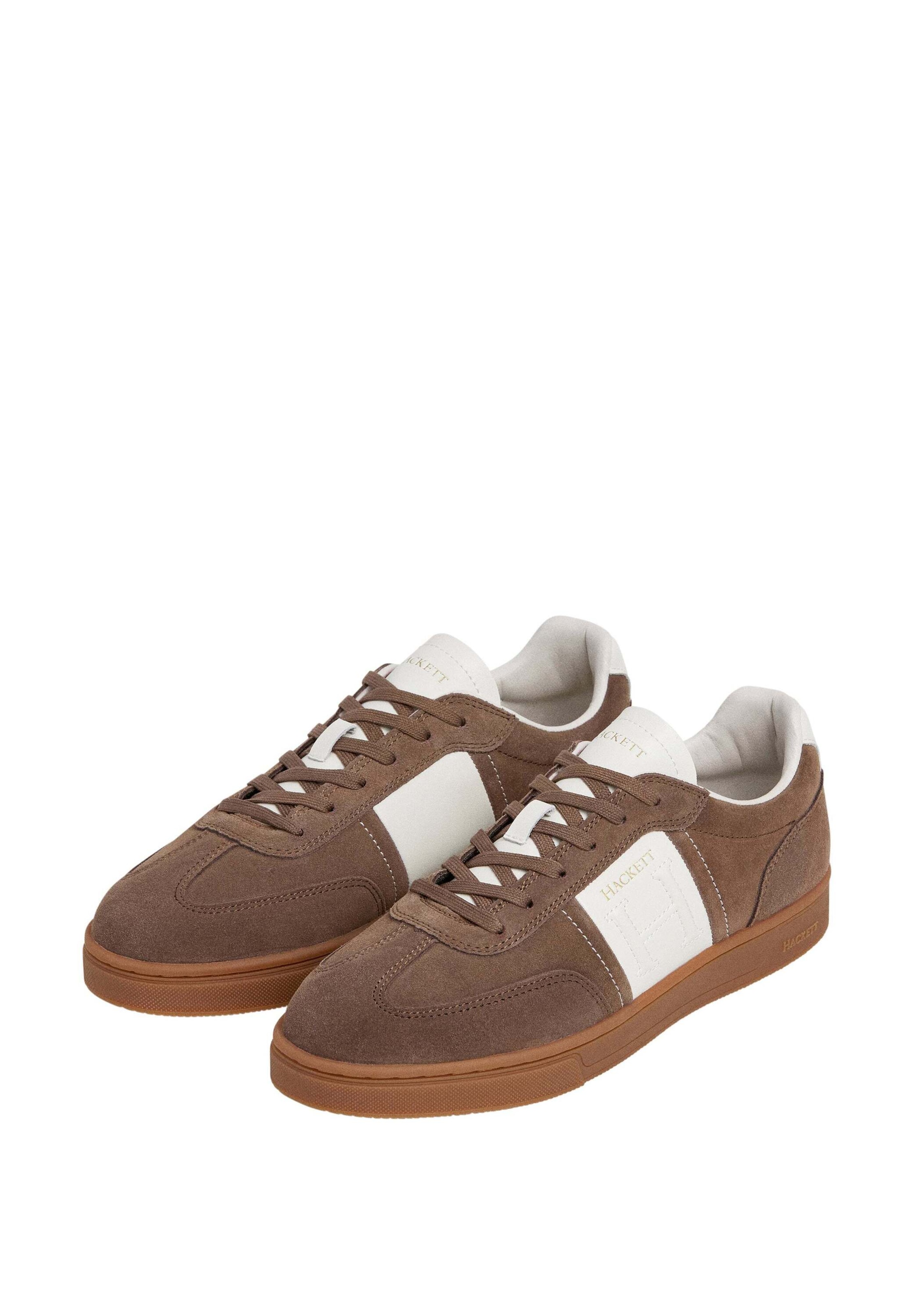 brūns Hackett London Zemie brīvā laika apavi 'Harper League'
