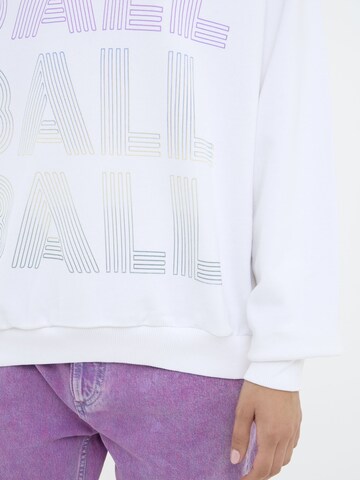 Pull-over ' BABALDO ' Ball en blanc