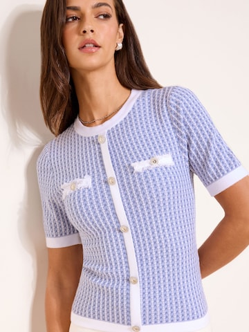 Lipsy Sveter - Modrá: predná strana