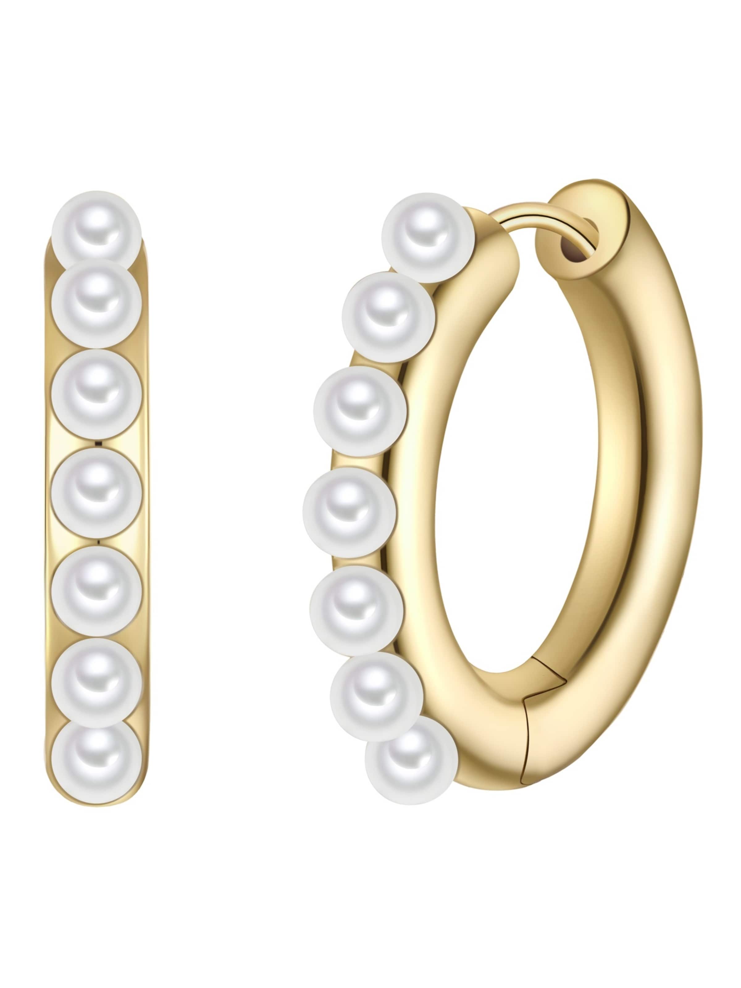Yokoamii - Pendientes en oro: frente
