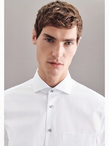SEIDENSTICKER Regular fit Business shirt in White