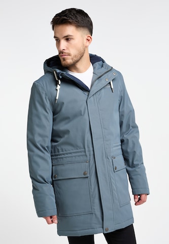ICEBOUND Weatherproof jacket 'Arctic' in Blue: front