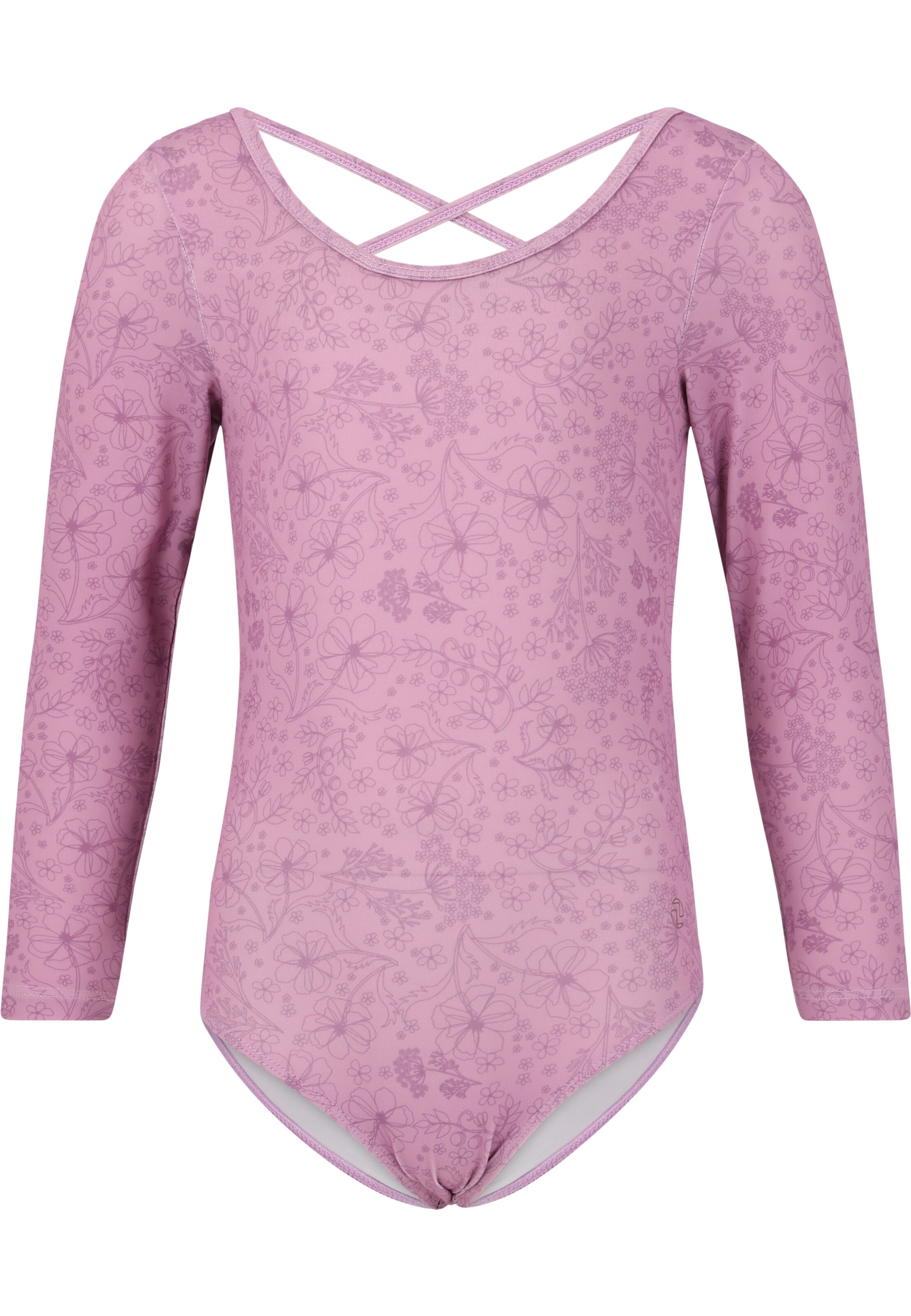 ZigZag Bodysuit 'Molly' in Pink: Vorderseite