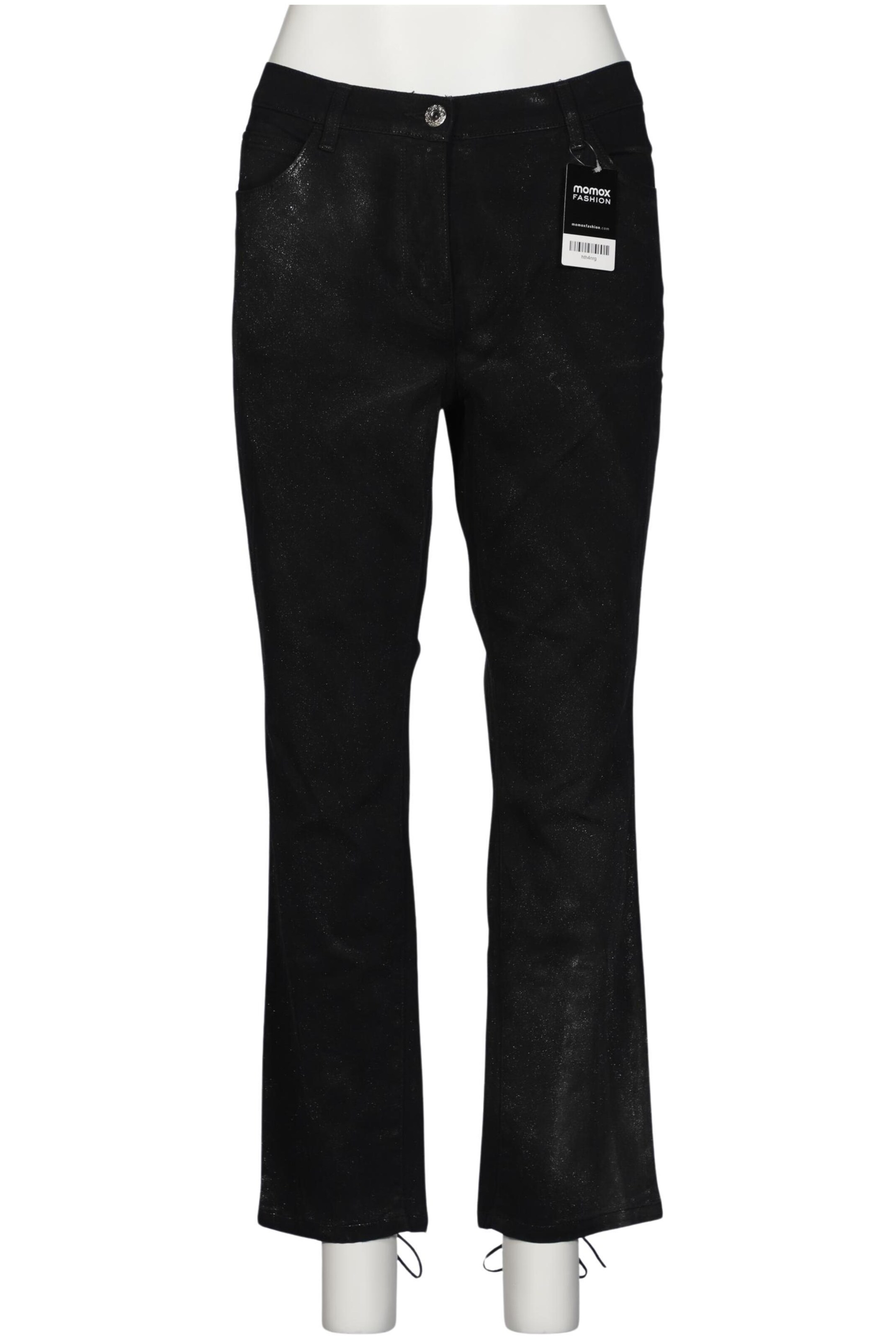 Ulla Popken Jeans in 37-38 in Black: front