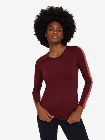 ESPRIT Functioneel shirt in Rood: voorkant