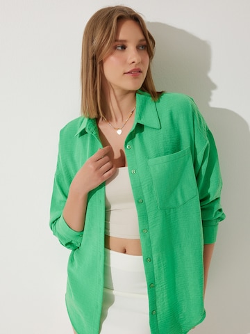 Happiness İstanbul Blúz - zöld