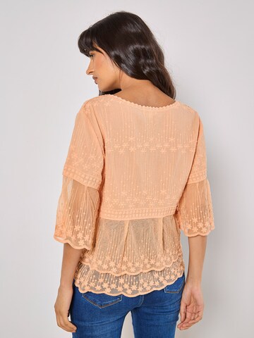 Apricot Bluse in Orange