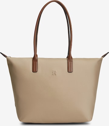 Cabas 'POPETTE' TOMMY HILFIGER en beige : devant