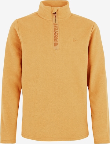 PROTEST Athletic Sweatshirt 'PERFECTY JR' in Yellow: front