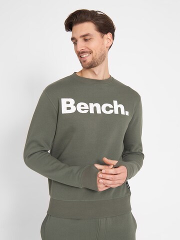 BENCH Sweatshirt 'Tipster' in Grün: predná strana