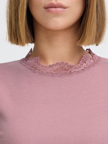 Oxmo - Camiseta ' OXNSuna Lace ' en rosa