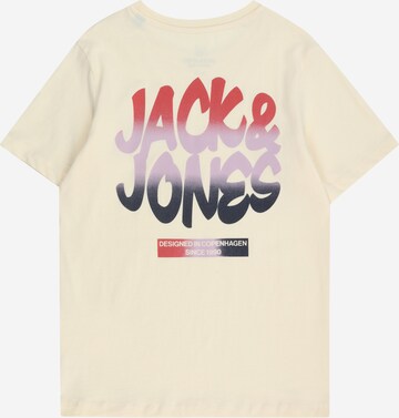 Jack & Jones Junior Μπλουζάκι 'ARUBA' σε μπεζ