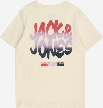 Jack & Jones Junior T-Shirt 'ARUBA' in Beige
