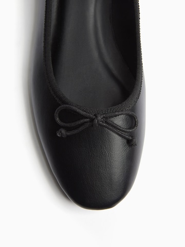 Ballerines Bershka en noir