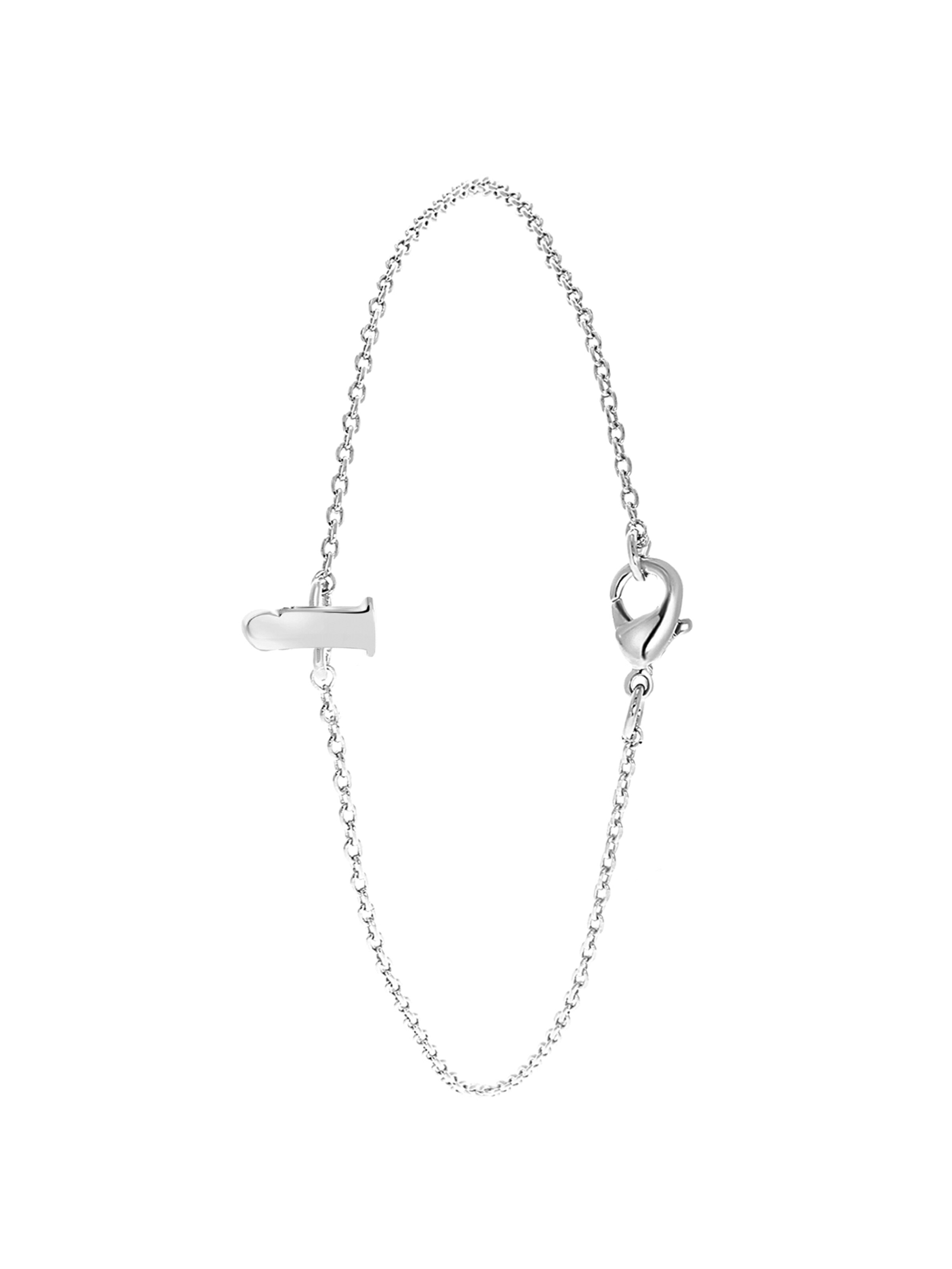 Lucardi Armband in Zilver: voorkant