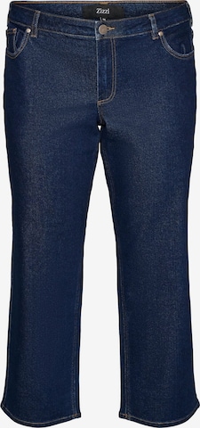 Zizzi Regular Jeans in Blauw: voorkant