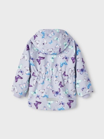 NAME IT Prehodna jakna 'Maxi' | vijolična barva