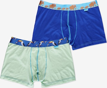 UNABUX Boxershorts in Blau: Vorderseite