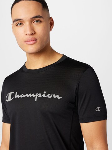 Champion Authentic Athletic Apparel Funkčné tričko - Čierna