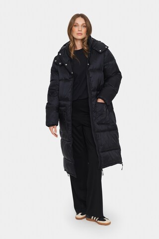 SAINT TROPEZ Winter coat 'Frances' in Black