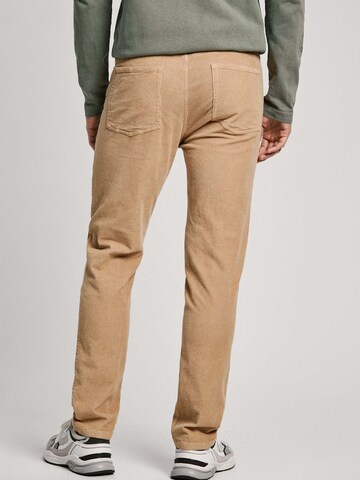 Slimfit Pantaloni di Pepe Jeans in beige
