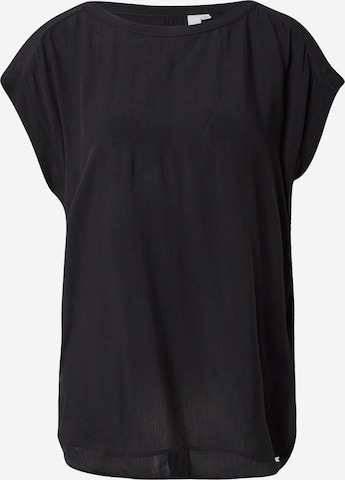 QS Blouse in Black: front