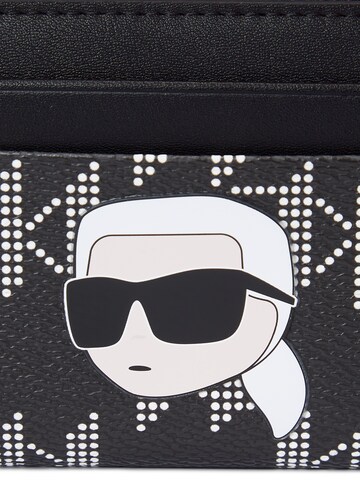 Karl Lagerfeld Portemonnaie in Schwarz