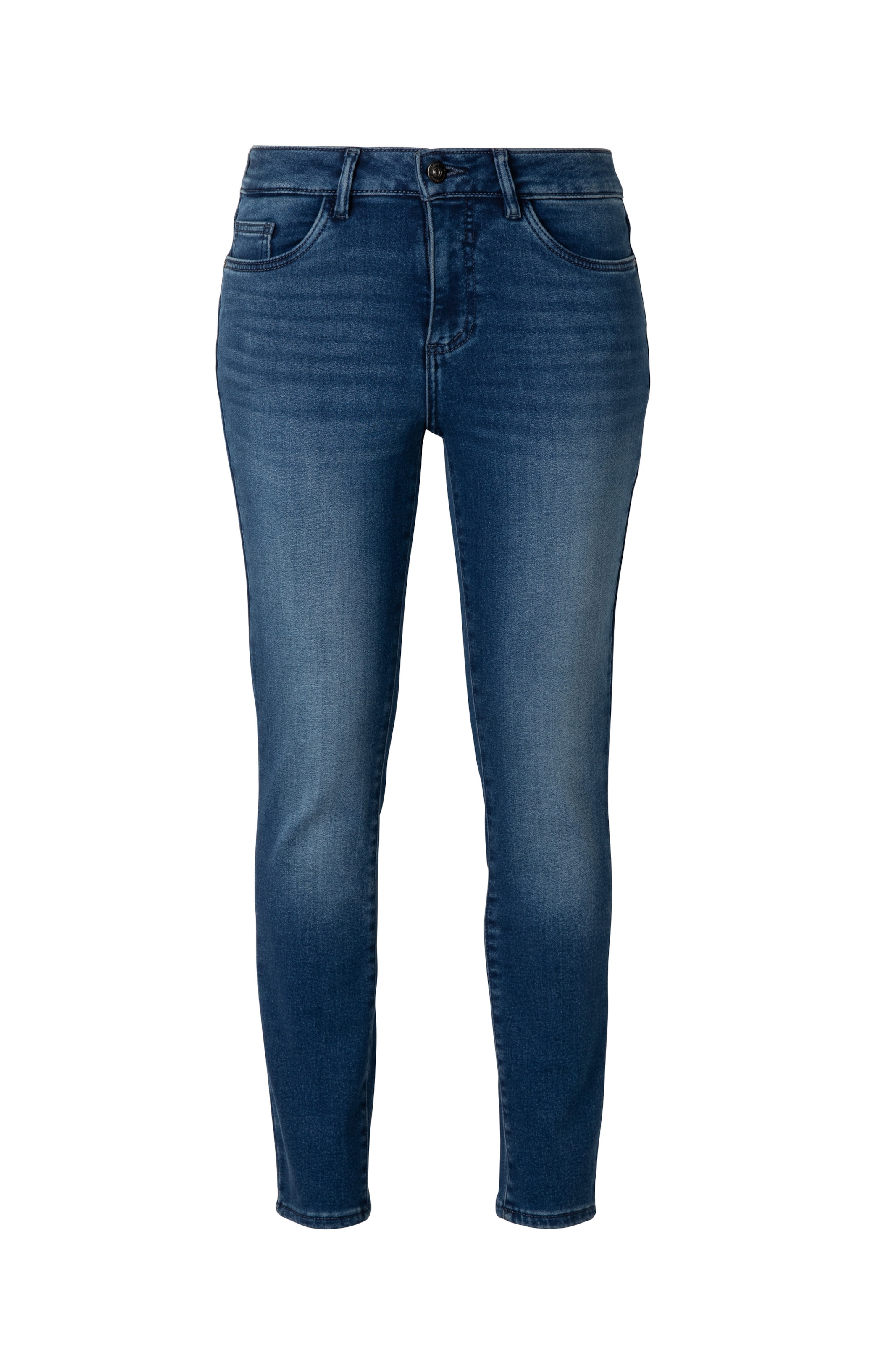 STOOKER WOMEN Slimfit Jeans 'Florenz' in Blau: Vorderseite