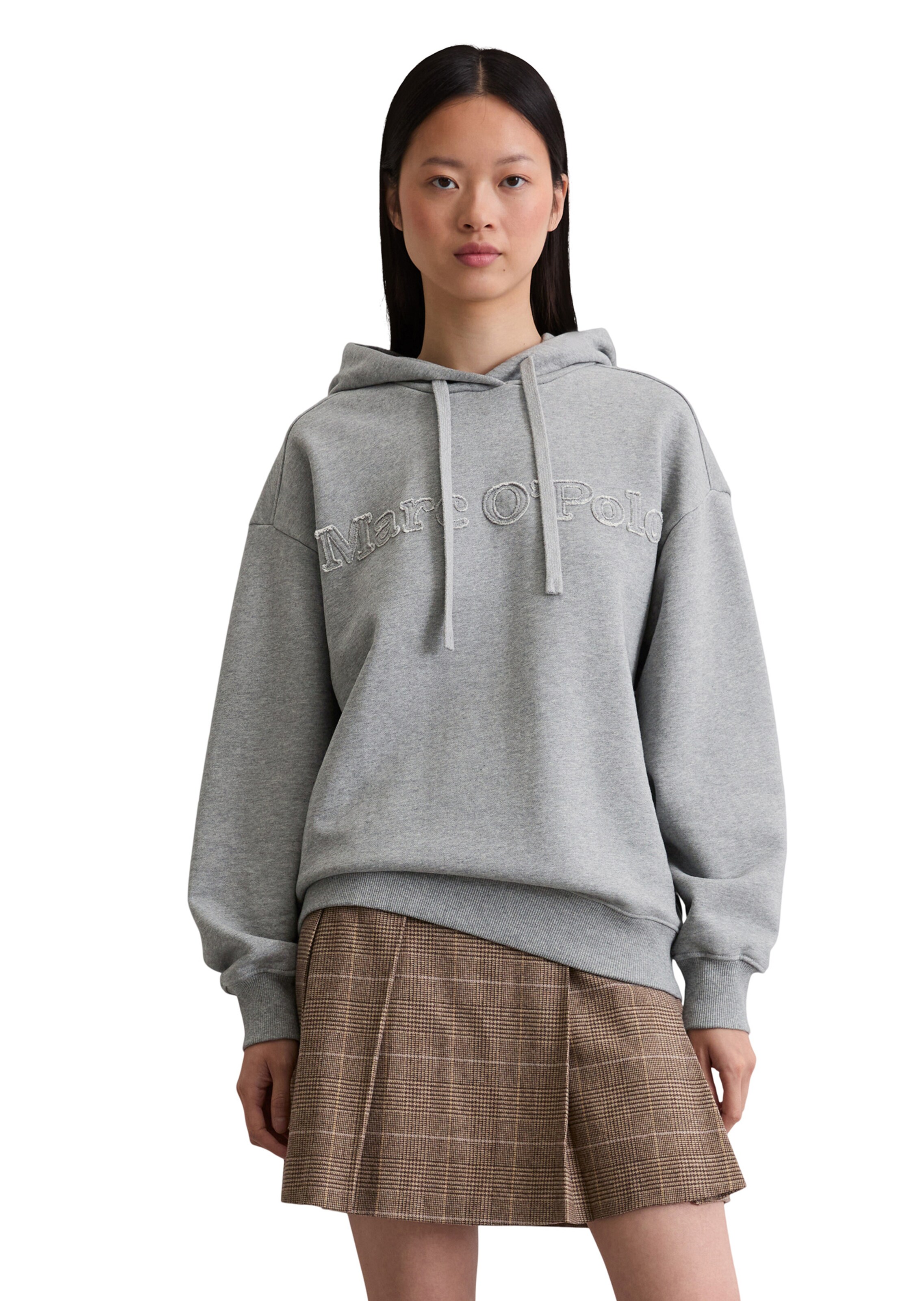 Marc O'Polo Sweatshirt in Grey: front