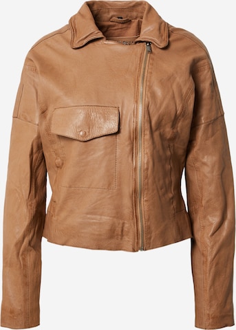 Veste mi-saison 'Lissi' FREAKY NATION en beige : devant