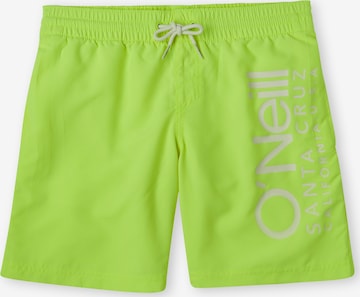 O'NEILL Plavecké šortky 'Cali' – zelená: přední strana