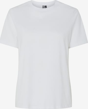 T-shirt PIECES en blanc : devant