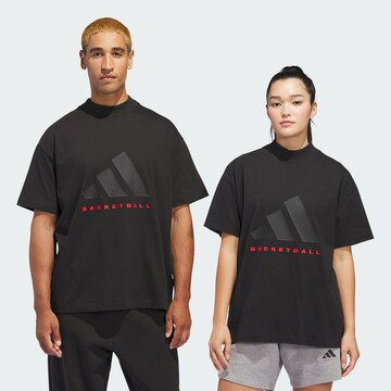ADIDAS PERFORMANCE Performance shirt in Black: front