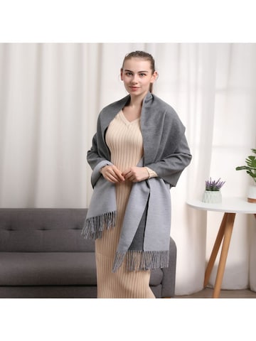 alberto cabale Scarf 'Recto-Verso' in Grey