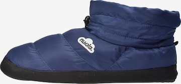 Nuvola. Hausschuh 'Boot Home' in Blau: Vorderseite