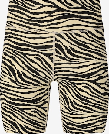 Athlecia Skinny Urheiluhousut 'Larissa' värissä beige: etupuoli