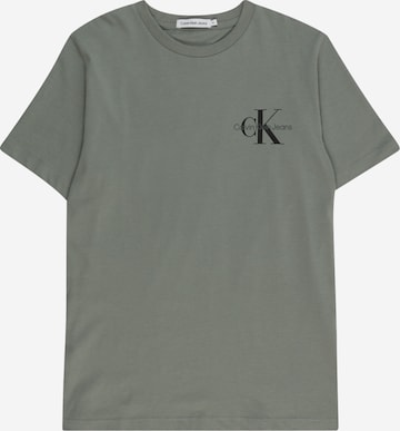 Calvin Klein Jeans Футболка в Зеленый: спереди