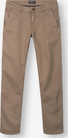 Pantalon chino 'Helikon' Peak Time en marron : devant