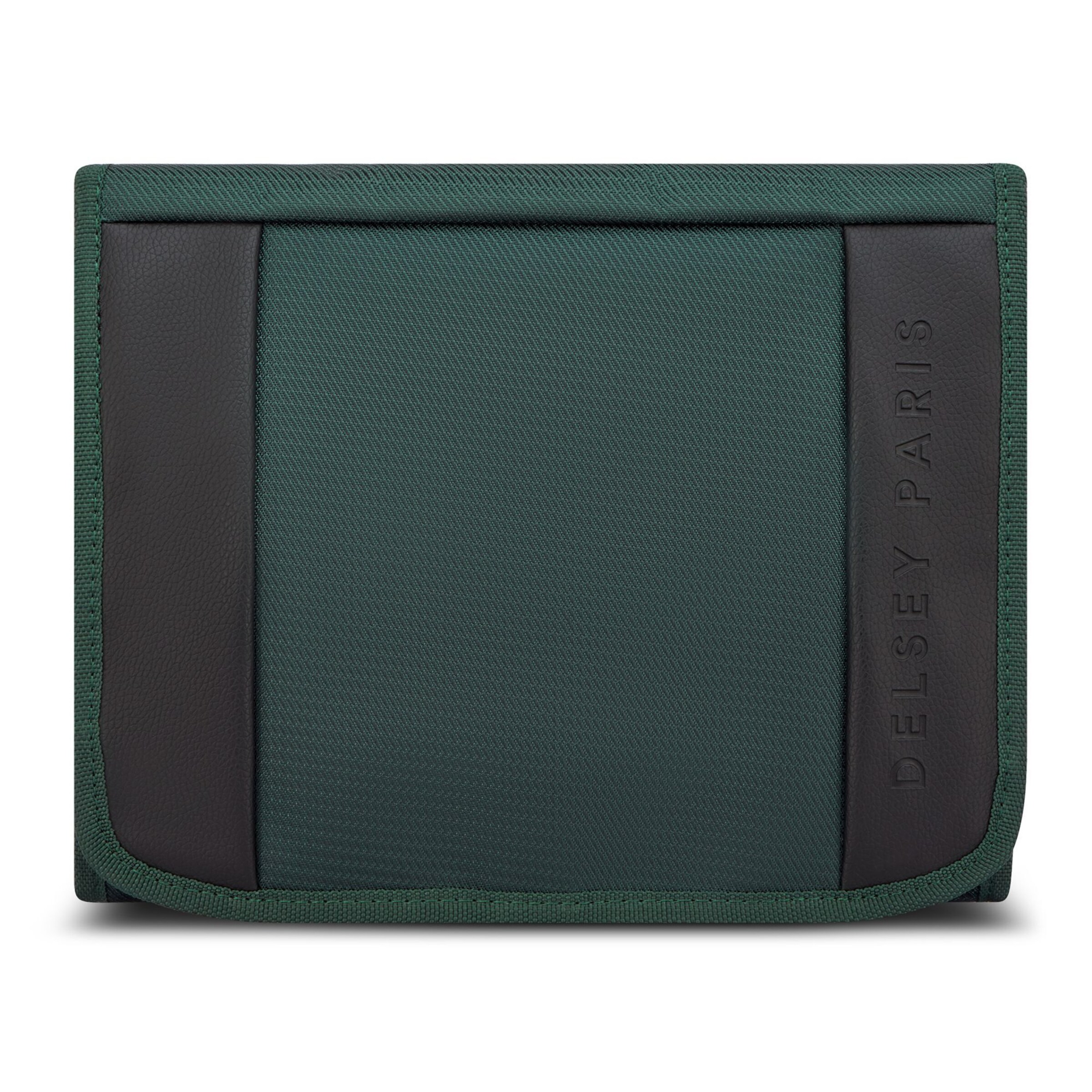 Nécessaire 'Montmartre 3' di Delsey Paris in verde: frontale