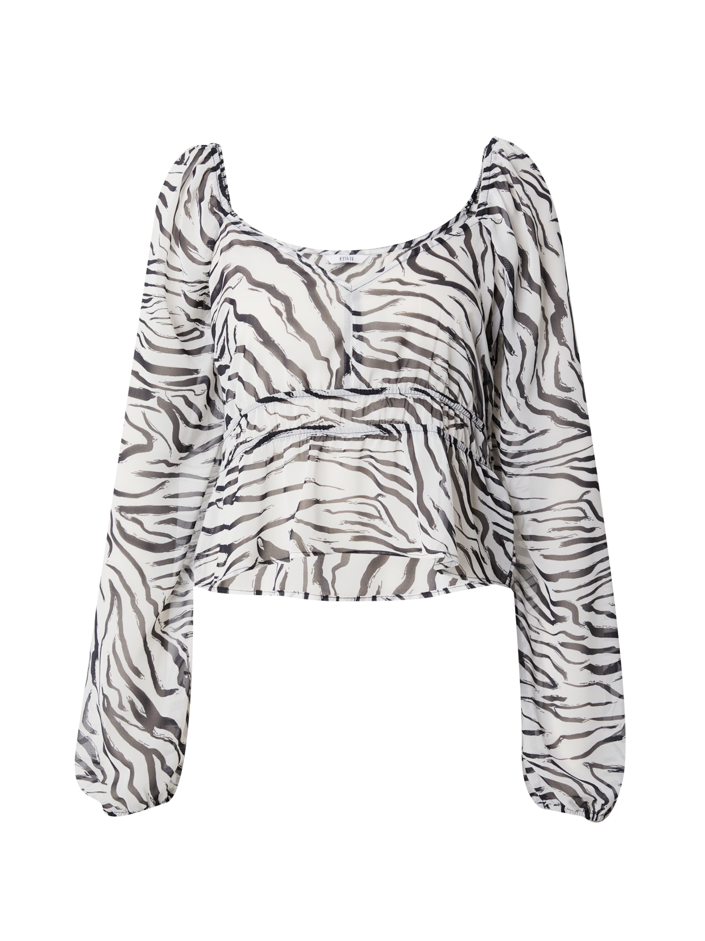 Bluză 'MATCH' de la Envii pe negru: față