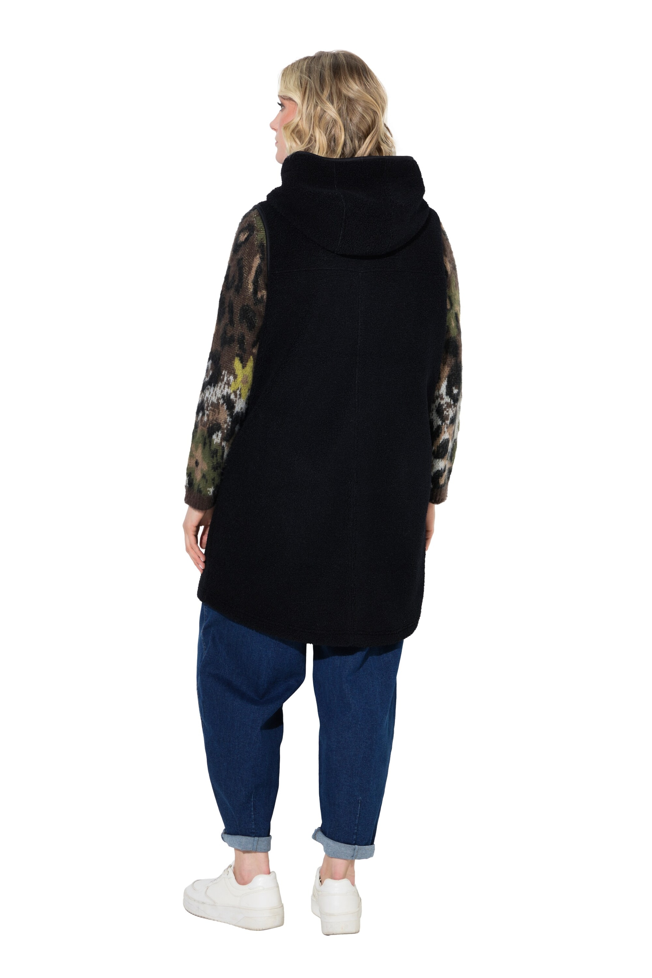 Ulla Popken Vest in Black