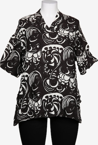 Marimekko Bluse XXXL in Schwarz: Vorderseite