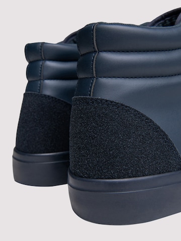 Ombre Sneakers hoog in Blauw