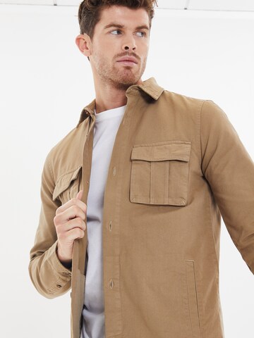 Threadbare Regular Fit Jacke in Braun