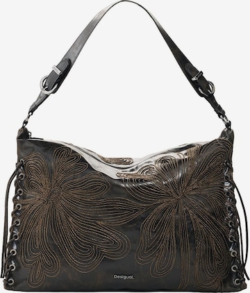 Sac bandoulière Desigual en marron : devant