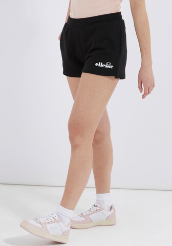 ELLESSE regular Παντελόνι 'Kyrana' σε μαύρο: μπροστά