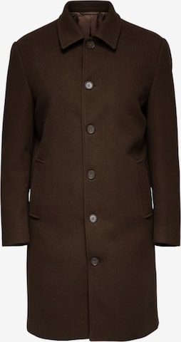 Ombre Tussenjas in Bruin: voorkant