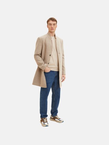 TOM TAILOR Regular Fit Pullover in Beige