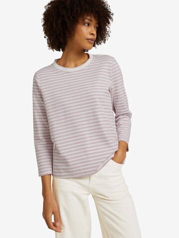 TOM TAILOR Sweatshirt in Lila