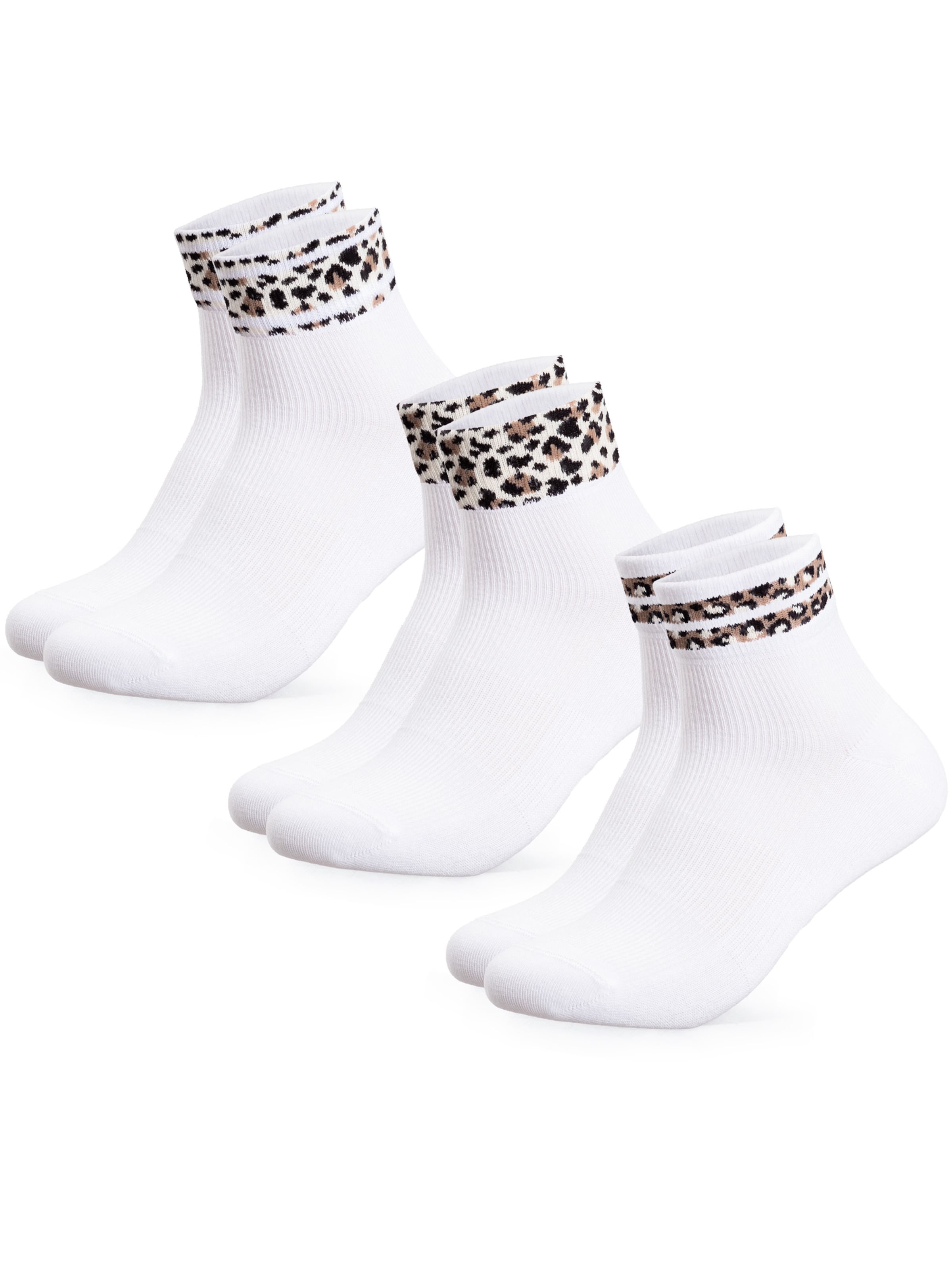 Calzino 'Gianna' di Occulto in bianco: frontale